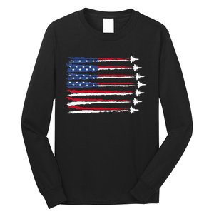 Patriotic 4th Of July USA Long Sleeve Shirt