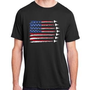 Patriotic 4th Of July USA Adult ChromaSoft Performance T-Shirt