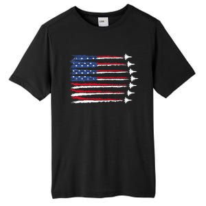 Patriotic 4th Of July USA Tall Fusion ChromaSoft Performance T-Shirt