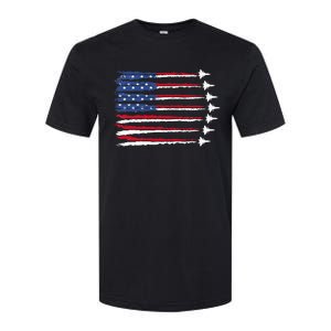 Patriotic 4th Of July USA Softstyle CVC T-Shirt