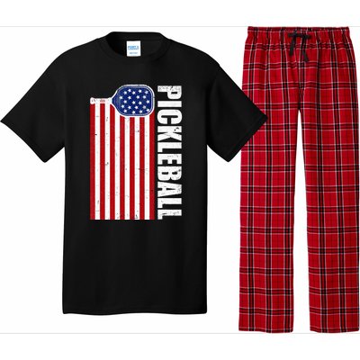 Pickleball 4th Of July Wo Paddle Sport Pickleball Pajama Set