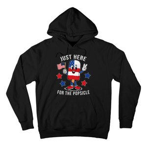 Patriotic 4th Of July Popsicle Usa Flag Hoodie