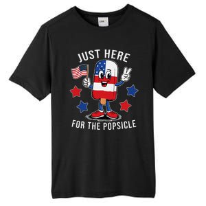 Patriotic 4th Of July Popsicle Usa Flag Tall Fusion ChromaSoft Performance T-Shirt