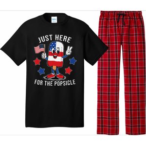 Patriotic 4th Of July Popsicle Usa Flag Pajama Set