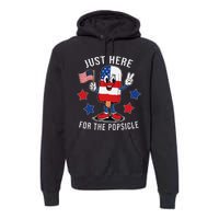 Patriotic 4th Of July Popsicle Usa Flag Premium Hoodie