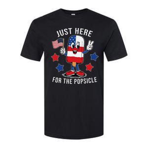 Patriotic 4th Of July Popsicle Usa Flag Softstyle CVC T-Shirt