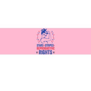 Patriotic 4th Of July Stars Stripes Reproductive Right Bumper Sticker