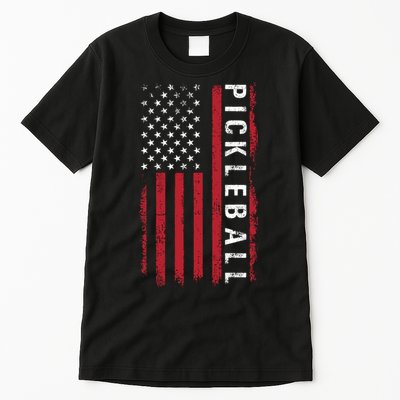 Pickleball 4th Of July Tall T-Shirt