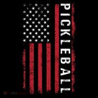 Pickleball 4th Of July Magnet