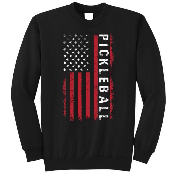 Pickleball 4th Of July Tall Sweatshirt