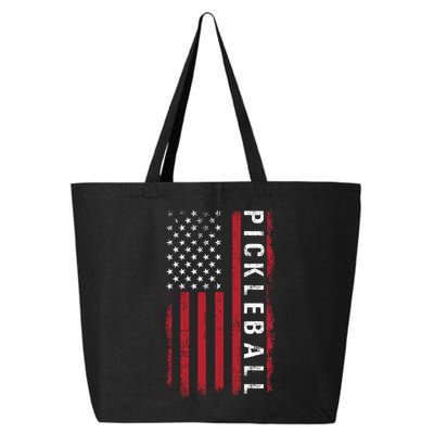 Pickleball 4th Of July 25L Jumbo Tote