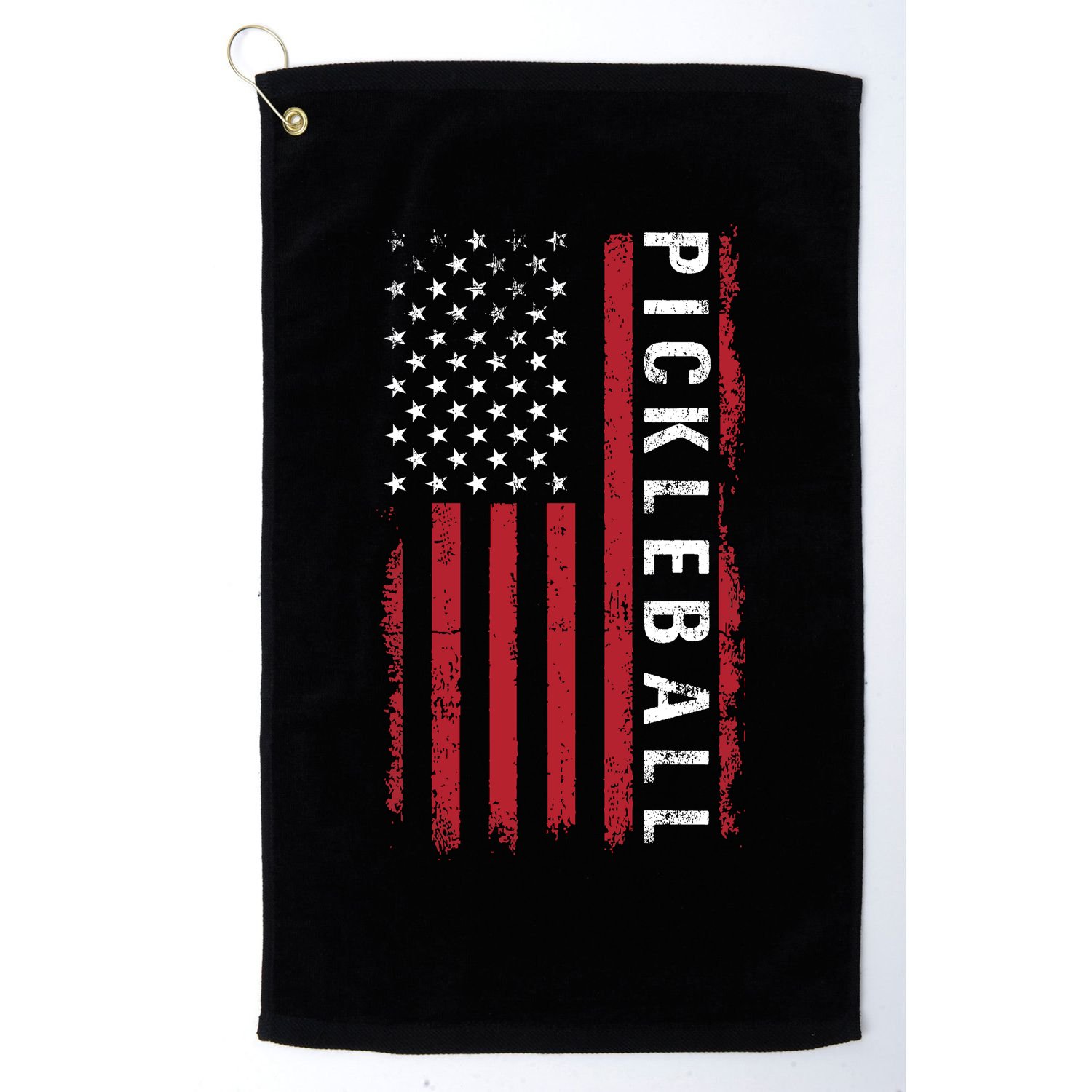 Pickleball 4th Of July Golf Towel