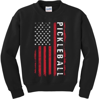 Pickleball 4th Of July Kids Sweatshirt