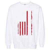Pickleball 4th Of July Garment-Dyed Sweatshirt