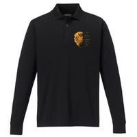 Philippians 413 Religious Lion Verses Funny Christian Gift Performance Long Sleeve Polo