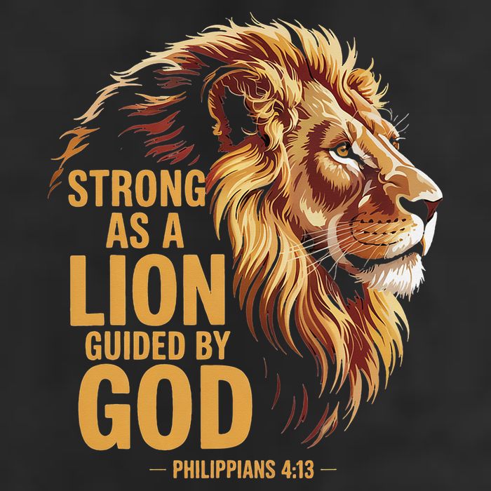 Philippians 413 Religious Lion Strengthens Christian 11oz C Handle Ceramic Mug