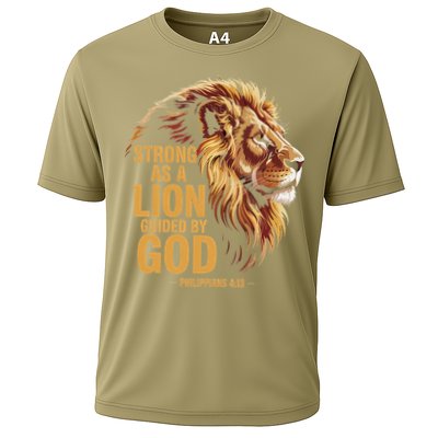 Philippians 413 Religious Lion Strengthens Christian Performance Shirt