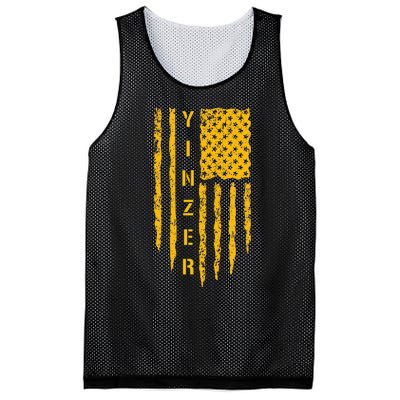 Pittsburgh 412 Steel City Yinzer Flag Mesh Reversible Basketball Jersey Tank