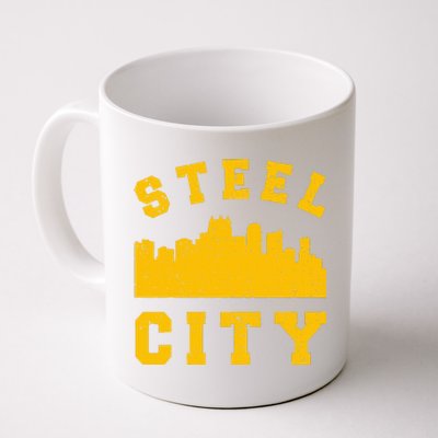 Pittsburgh 412 Steel City Skyline Pennsylvania Home Pride Coffee Mug