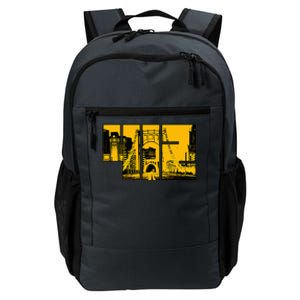 Pittsburgh 412 Steel City Skyline Pennsylvania Home Pride Daily Commute Backpack