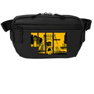 Pittsburgh 412 Steel City Skyline Pennsylvania Home Pride Crossbody Pack