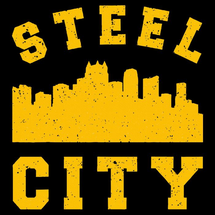 Pittsburgh 412 Steel City Skyline Pennsylvania Home Pride Bucket Hat