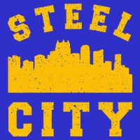 Pittsburgh 412 Steel City Skyline Pennsylvania Home Pride T-Shirt