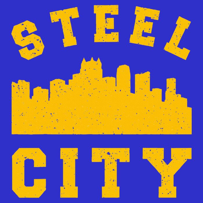 Pittsburgh 412 Steel City Skyline Pennsylvania Home Pride T-Shirt