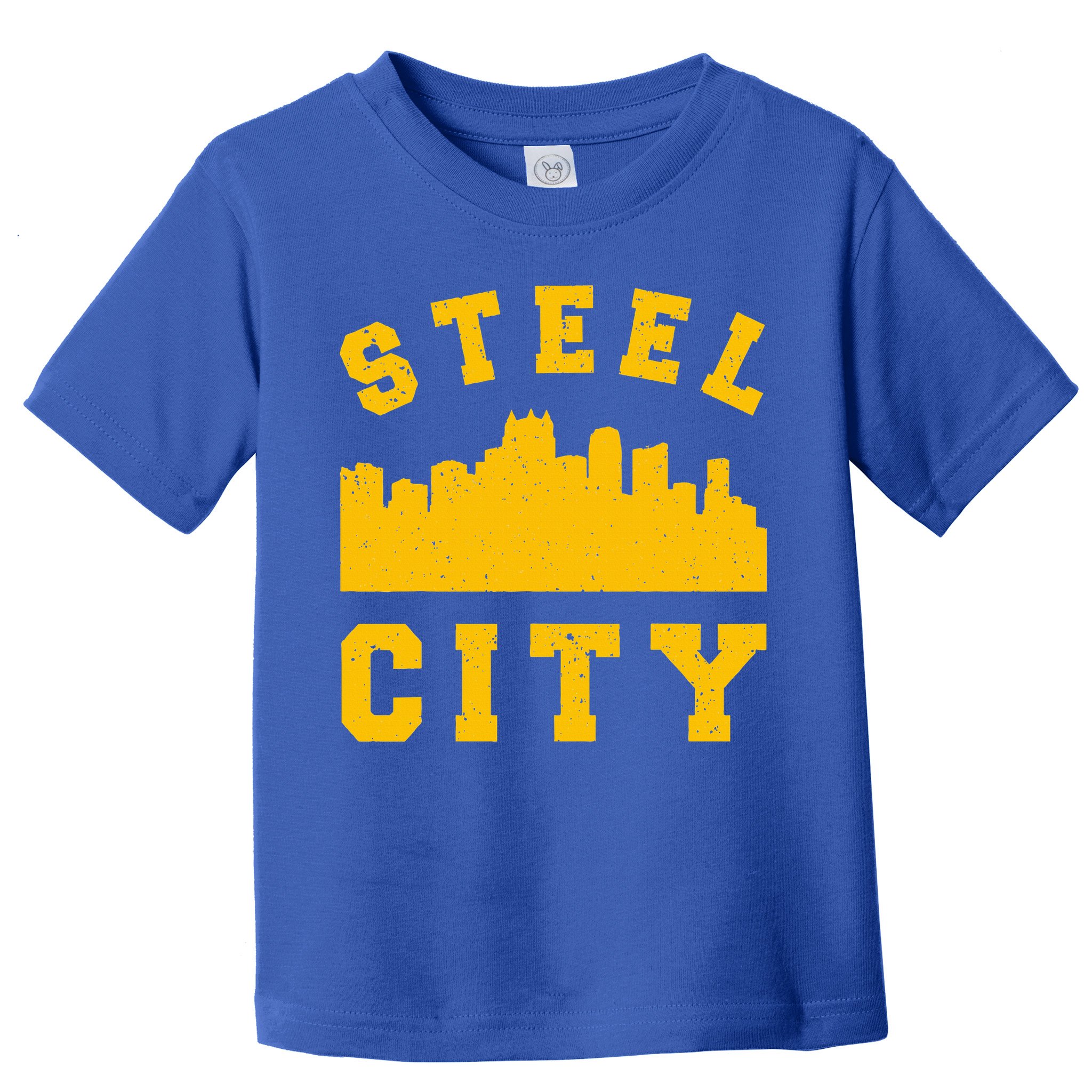 Pittsburgh 412 Steel City Skyline Pennsylvania Home Pride Toddler T-Shirt