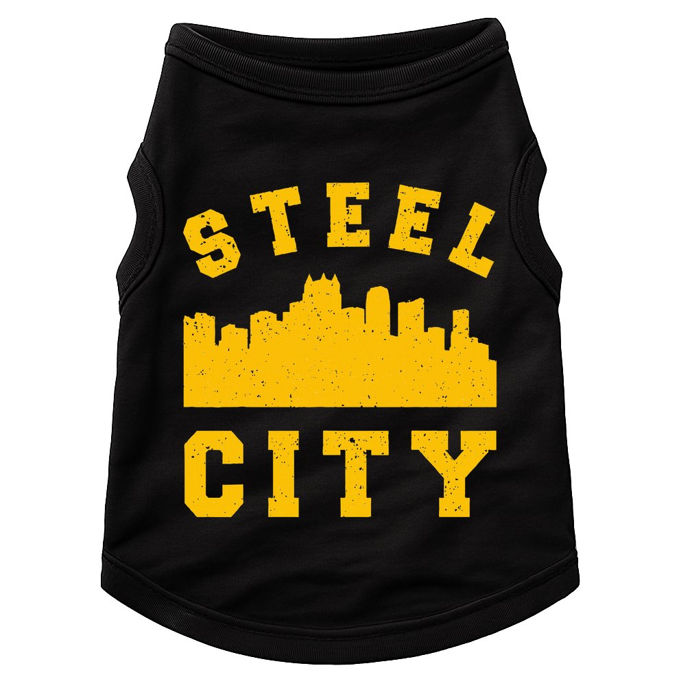 Pittsburgh 412 Steel City Skyline Pennsylvania Home Pride Doggie Tank