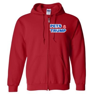 Pets 4 Trump Full Zip Hoodie