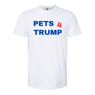 Pets 4 Trump Softstyle CVC T-Shirt