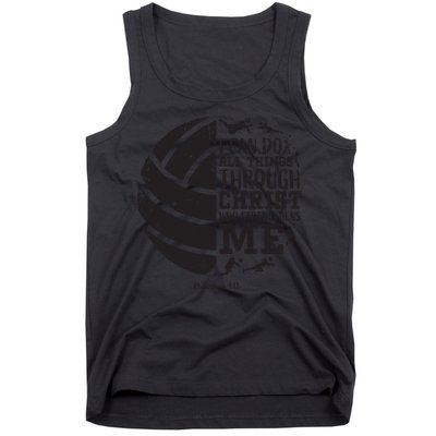 Philippians 413 Volleyball Gifts Teen Teens Tank Top