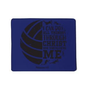 Philippians 413 Volleyball Gifts Teen Teens Mousepad