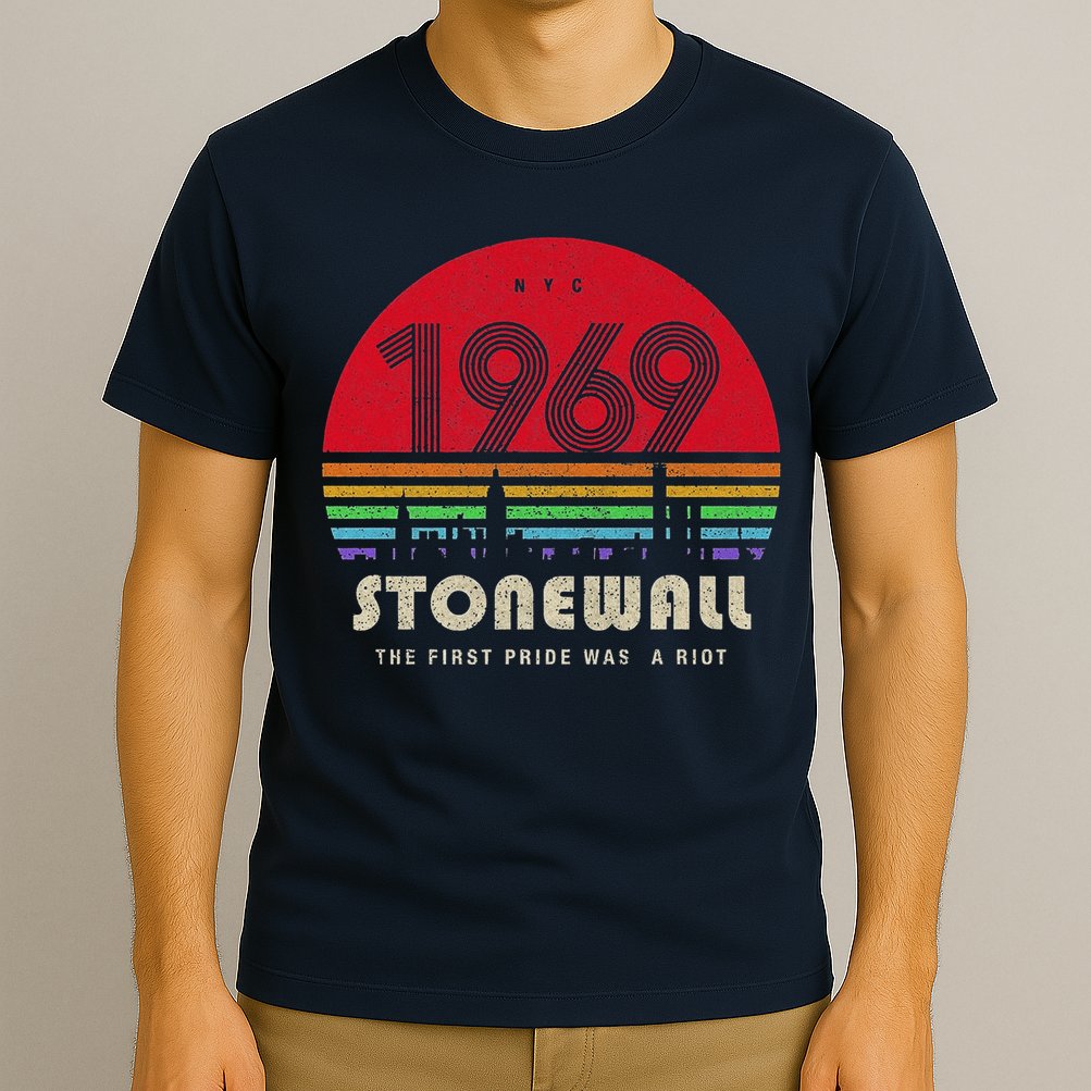 Pride 50th Anniversary Stonewall 1969 Was A Riot LGBTQ T-Shirt