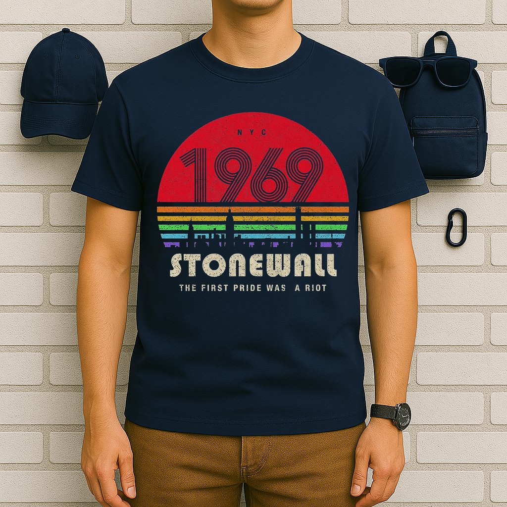 Pride 50th Anniversary Stonewall 1969 Was A Riot LGBTQ T-Shirt