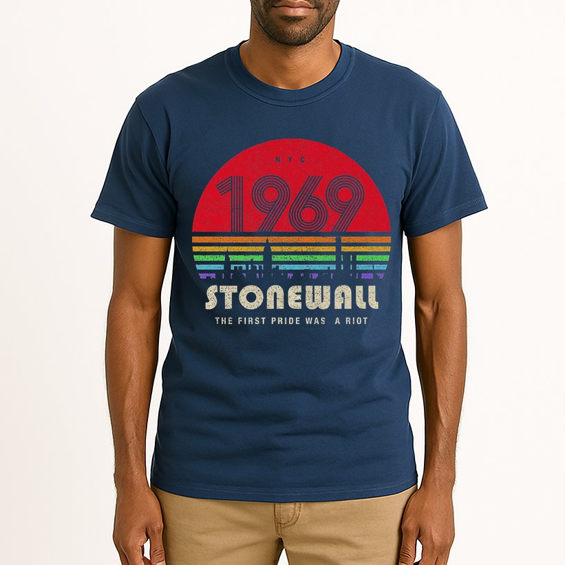 Pride 50th Anniversary Stonewall 1969 Was A Riot LGBTQ Tall T-Shirt