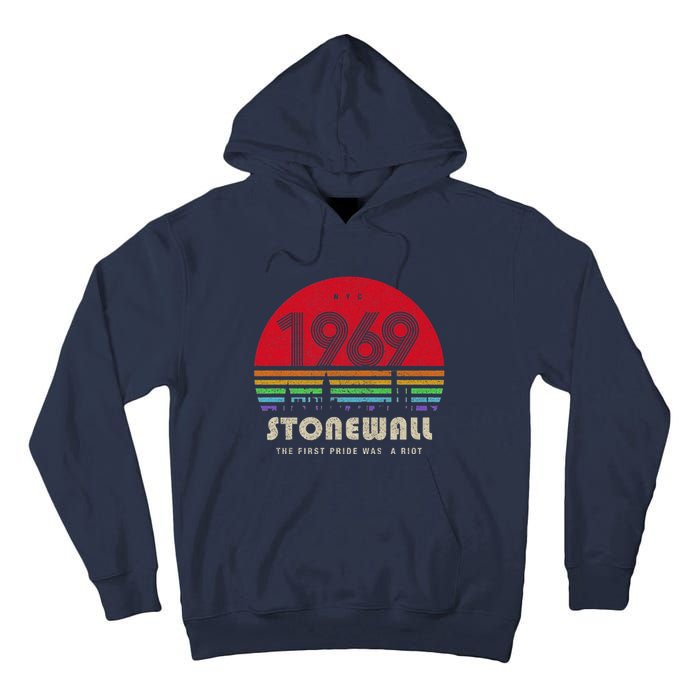 Pride 50th Anniversary Stonewall 1969 Was A Riot LGBTQ Tall Hoodie