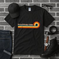 Powerman 5000 Retro Stripes Musician Vintage Tall T-Shirt
