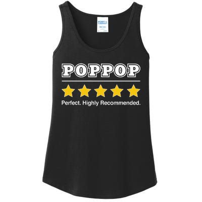 Poppop 5 Stars Perfect Funny Gifts For Poppop Fathers Day Ladies Essential Tank