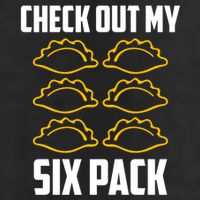 Pierogi 6 Pack Poland Culture For Polish Dumpling Chef Funny Gift Adult Drive Performance Visor