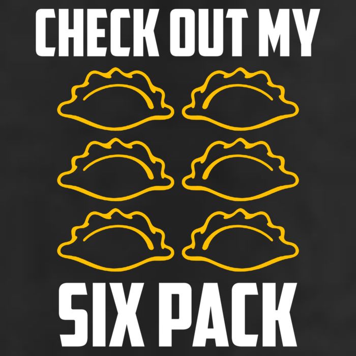 Pierogi 6 Pack Poland Culture For Polish Dumpling Chef Funny Gift Adult Drive Performance Visor