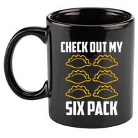 Pierogi 6 Pack Poland Culture For Polish Dumpling Chef Funny Gift 11oz C Handle Ceramic Mug