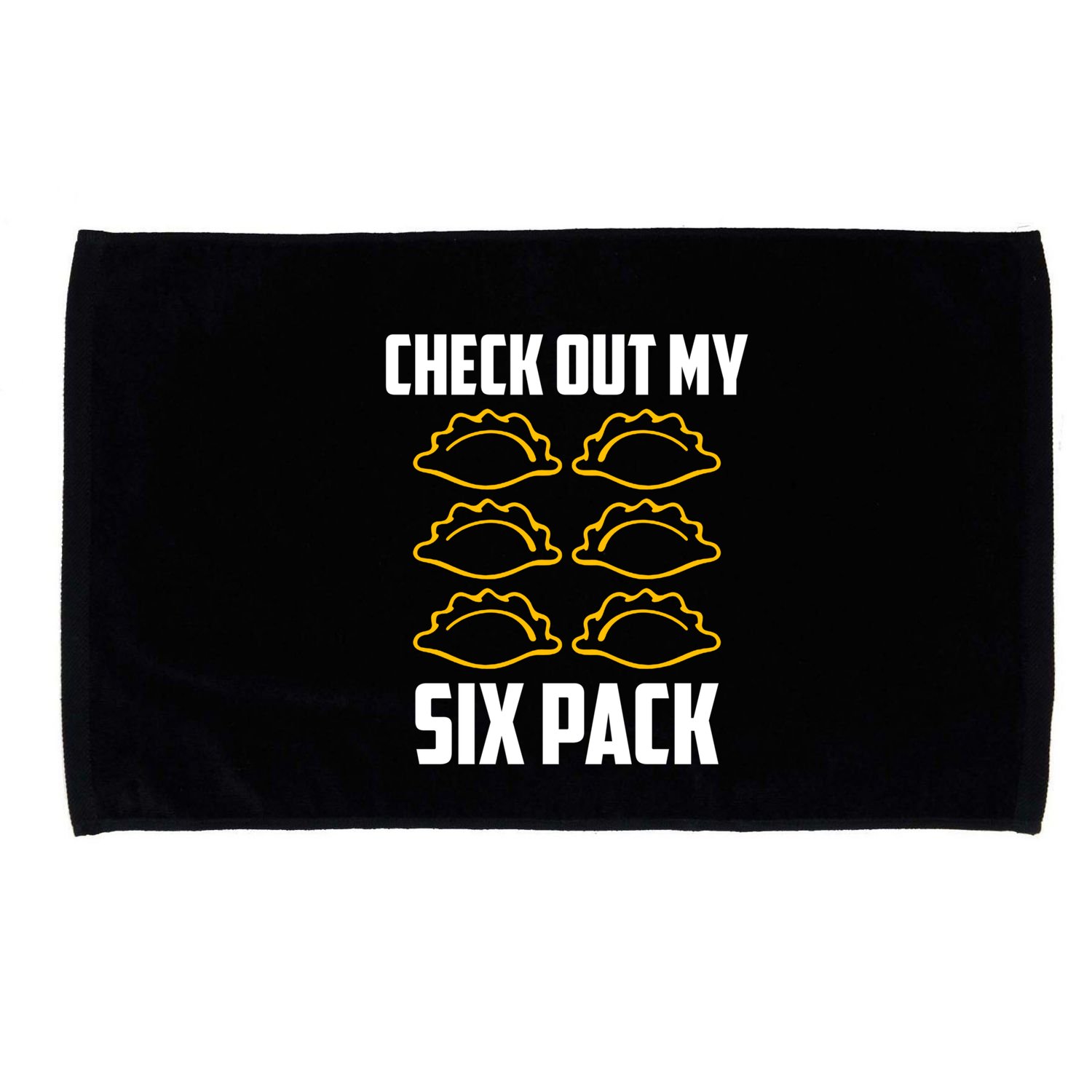 Pierogi 6 Pack Poland Culture For Polish Dumpling Chef Funny Gift Microfiber Hand Towel
