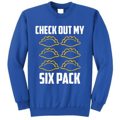 Pierogi 6 Pack Poland Culture For Polish Dumpling Chef Funny Gift Sweatshirt