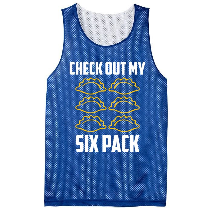 Pierogi 6 Pack Poland Culture For Polish Dumpling Chef Funny Gift Mesh Reversible Basketball Jersey Tank