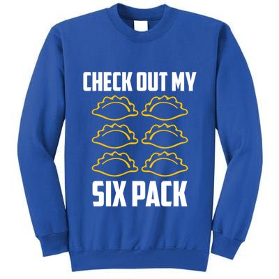 Pierogi 6 Pack Poland Culture For Polish Dumpling Chef Funny Gift Tall Sweatshirt