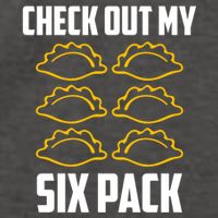 Pierogi 6 Pack Poland Culture For Polish Dumpling Chef Funny Gift Vector Backpack