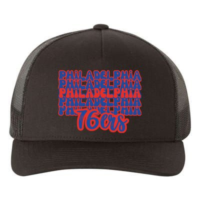 Philadelphia 76ers Game Day Basketball Yupoong Adult 5-Panel Trucker Hat