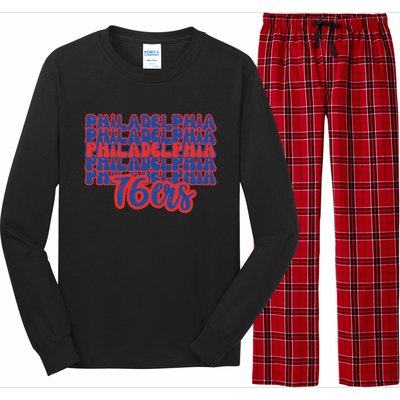 Philadelphia 76ers Game Day Basketball Long Sleeve Pajama Set